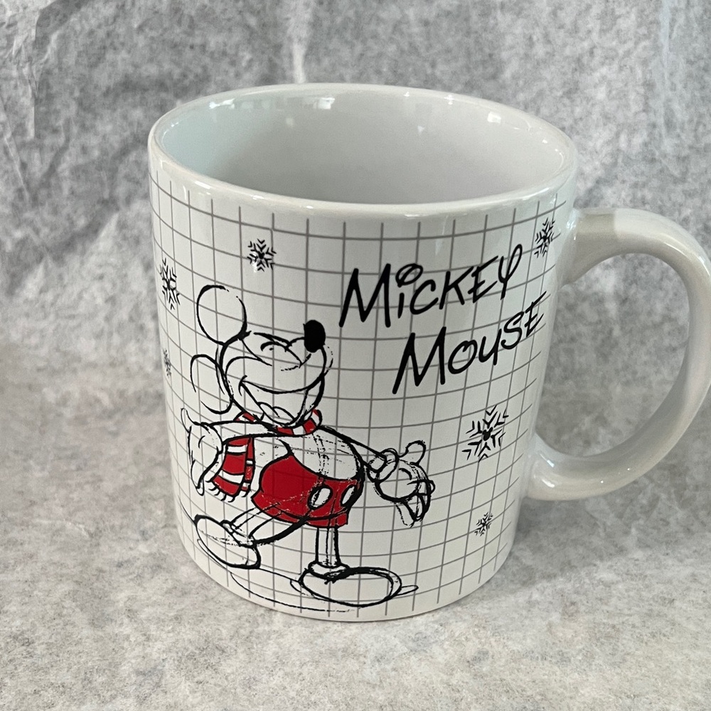 Disney Mickey Mouse Black and Red Mug